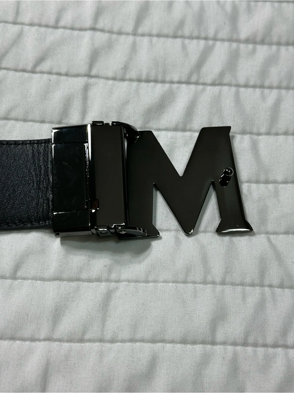 Black MCM Belt